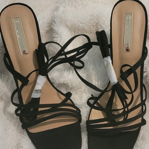 Billini Viva High Heel Sandal - Size 9US - Black - Picture 4 of 7